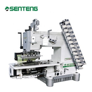 Machine à coudre industrielle multi-aiguilles ST008-18046P pour rideaux, tissus et ceintures - Product Image 2