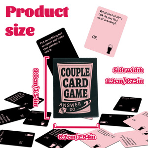 Juego de Cartas <span class=keywords><strong>Sexuales</strong></span> para Parejas, Juego de Mesa Interactivo para Citas, Responde <span class=keywords><strong>Preguntas</strong></span>, Juega, Bebe, Entretenimiento, Cartas de Juego Interactivas para Parejas - Product Image 5