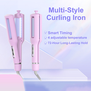 <span class=keywords><strong>Rizador</strong></span> <span class=keywords><strong>de</strong></span> <span class=keywords><strong>Pelo</strong></span> Eléctrico Portátil en Forma <span class=keywords><strong>de</strong></span> V Profunda, <span class=keywords><strong>Rizador</strong></span> <span class=keywords><strong>de</strong></span> <span class=keywords><strong>Pelo</strong></span> Francés con Pantalla LCD, Temperatura Ajustable, Tecnología PTC, <span class=keywords><strong>Rizador</strong></span> <span class=keywords><strong>de</strong></span> <span class=keywords><strong>Pelo</strong></span> Voluminoso <span class=keywords><strong>de</strong></span> Cerámica - Product Image 1