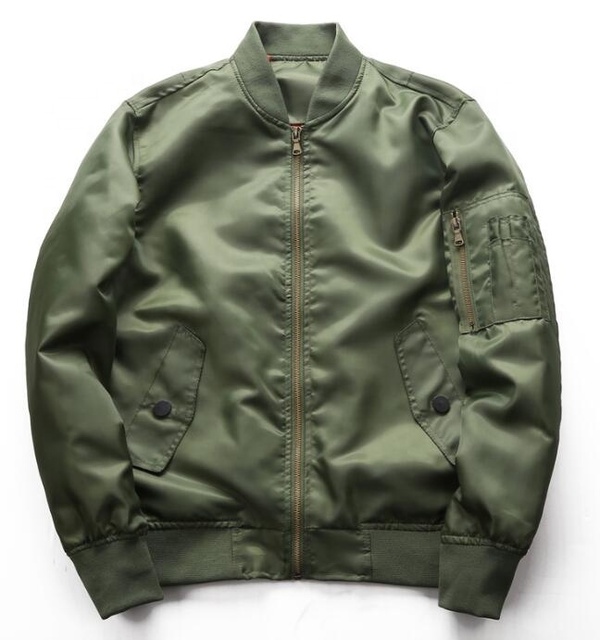 Wholesale Fashion Outdoor Spring Flight Pilot Sportswear Coat Men's Casual Golf Bomber Jacket