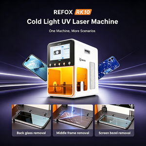 Refox RK10เครื่องเลเซอร์ความเย็น UV 5W สำหรับการถอดกรอบด้านหน้าด้านหลังกระจกหน้าจอแก้วแยกชิ้นส่วนกรอบโทรศัพท์มือถือ - Product Image 1