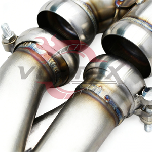ท่อไอเสียกลาง Vortex 2.5 นิ้ว แบบความยาวเท่ากัน สำหรับ BMW M3 F80 M4 F82 F83 S55 ปี 2015-2017 ชุดท่อไอเสียสำหรับรถแข่งสมรรถนะสูง - Product Image 4