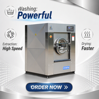 Lave-linge commercial à haute performance d'extraction pour les opérations de blanchisserie professionnelles