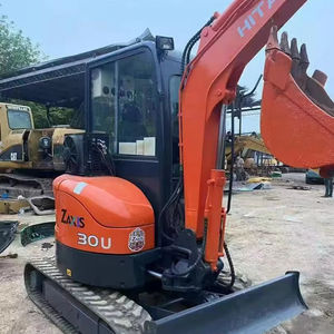 Used 3 Ton Hitachi ZX30U Hydraulic Crawler Excavator Super <b>Mini</b> Swing For <b>Old</b> Town Construction ZX50 ZX55 ZX60 ZX70 ZX120 ZX135 - Product Image 1