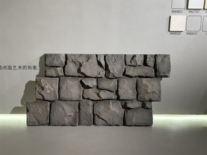 Hiện đại 3D đá Panel tường PU Đá Nhân Tạo nhựa đá tấm Tường Nhà cung cấp Trung Quốc cho phòng ngủ khách sạn bàn ăn Top trang trí nội thất - Product Image 5