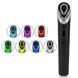 Masseur facial multifonctionnel 7 en 1, vibration <span class=keywords><strong>haute</strong></span> <span class=keywords><strong>fréquence</strong></span>, électroporation, rajeunissement de la peau, utilisation à domicile, <span class=keywords><strong>appareil</strong></span> de salon, noir - Product Image 3