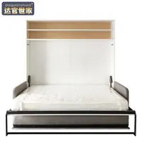 Yüksek kalite sıcak satış duvar yatak özelleştirilmiş mekanizması modern kanepe ile Murphy yatak