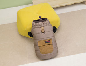 奢华经典棉冬季舒适宠物连帽衫可定制狗衣服批发圣诞宠物配件配套主人 - Product Image 2