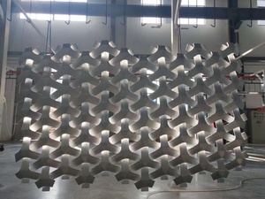 Easy Installation Decorative Aluminum <b>Materials</b> Panels Modern Steel Structure Building Construction Aluminum Curtain Wall - Product Image 3