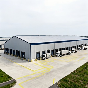 Almacén Modular de Metal Galvanizado de Bajo Costo y Fácil Montaje para Producción Industrial, Almacenamiento de Mercancías, Logística y Apilamiento - Product Image 2