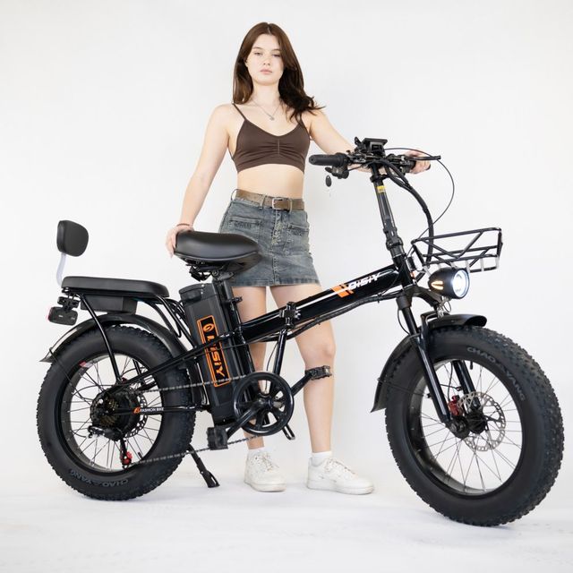 Eu Warehouse Electric Mountain Bike F1 20'' Inch Fat Tire 48v Lithium Battery MTB 500W Fast Speed Ebike for Adults