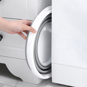 Xách tay nhựa có thể gập lại chậu rửa cho rau sinh viên ký túc xá chân tắm rửa lưu vực - Product Image 3