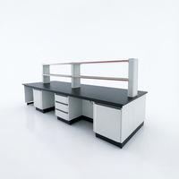 Table de travail de laboratoire en tôle, armoire de laboratoire, prix usine