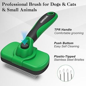Spazzola Autopulente Portatile Swihauk - Strumento Delicato per la Toelettatura e la Rimozione del Pelo di Cani e Gatti, Facile da Usare - Product Image 2