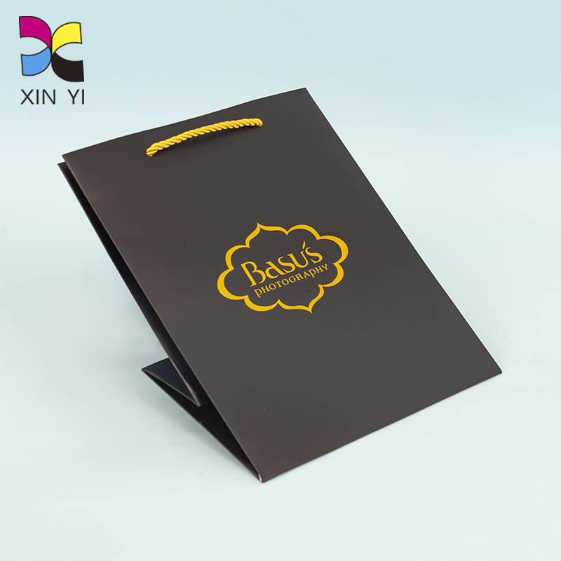 custom color design paper shopping bags paper bag design