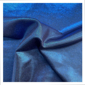 Siyuanda poliéster <span class=keywords><strong>de</strong></span> lujo <span class=keywords><strong>azul</strong></span> pesado satén brillante dorado telas suaves Lisas para ropa <span class=keywords><strong>de</strong></span> mujer - Product Image 3