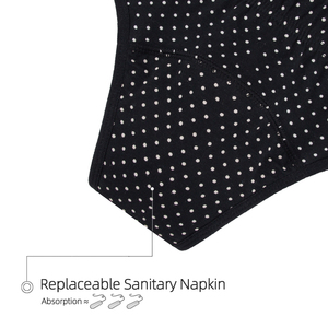 All'ingrosso Dot donna 4 strati di biancheria intima fisiologica cotone riutilizzabile biancheria intima mestruale mutandine <span class=keywords><strong>senza</strong></span> assorbenti igienici - Product Image 4