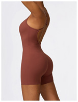 Combinaison de yoga une pièce creuse sexy, combinaison de yoga pour femmes, danse, fitness, lifting, bodysuit