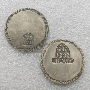 Moneta Commemorativa Antica del 1808 GERONA FERNANDO VII in Ottima Qualità, Stile Spagnolo, per Regali e Decorazione Casa - Product Image 2