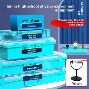 Conjunto Completo <span class=keywords><strong>de</strong></span> Equipo <span class=keywords><strong>de</strong></span> Experimentos <span class=keywords><strong>de</strong></span> Física para Escuela Secundaria. Años <span class=keywords><strong>de</strong></span> secundaria: 8.º y 9.º grados. Optica Integral - Product Image 1