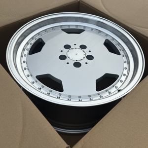 Cerchi Vintage da 18 Pollici per Mercedes a Pala Larga con Bordo Svasato per <span class=keywords><strong>W211</strong></span> W140 Tiger Head <span class=keywords><strong>Benz</strong></span>, 5X112 8J 9J <span class=keywords><strong>W211</strong></span> W124 W210 W212 W126 W220 - Product Image 5