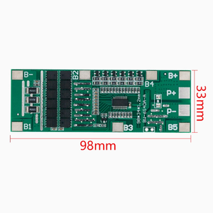 Carte de protection BMS <span class=keywords><strong>Li</strong></span>-ion <span class=keywords><strong>YE</strong></span> 6S 24V 20A/40A avec équilibrage pour outils électriques, éclairage solaire, batterie 21V-25.2V, PCB - Product Image 3