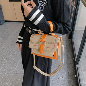 Manufacture Wholesale Candy Color Bags Ladies Retro Cover Bag <b>Handbag</b> Soft <b>Small</b> Leather Shoulder Bags for Ladi Tanjing - Product Image 4