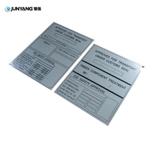Producto Popular: Piezas y Accesorios para Contenedores de Envío ISO, Placa CSC de Acero Inoxidable Anticorrosiva para Contenedores - Product Image 2