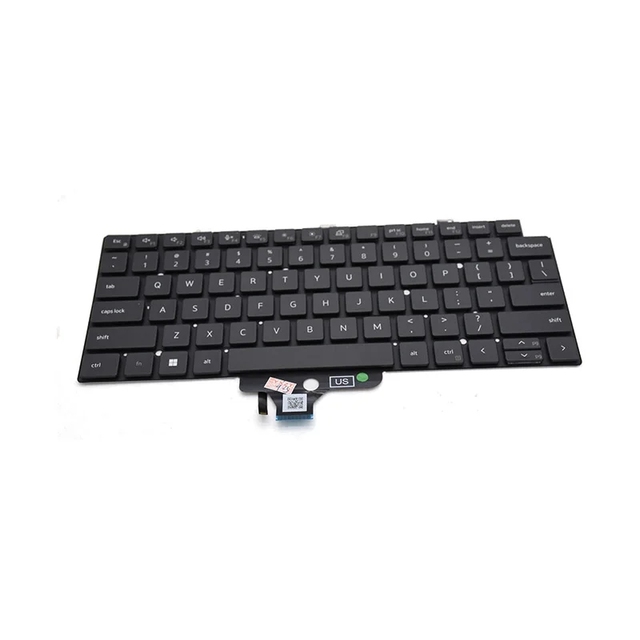 US Backlit Backlight Keyboard for Dell Latitude 7320 E7320 5320 Black Color