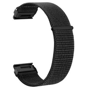 สายไนลอนแบบปลดออกได้อย่างรวดเร็วสามารถปรับได้สำหรับนาฬิกา Garmin Forerunner 245 265 Vivoactive 5 <span class=keywords><strong>Samsung</strong></span> Galaxy - Product Image 5