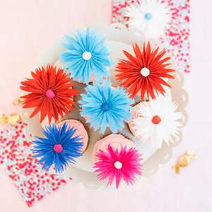 Arc-en-ciel fête ornement papier Badge bannière gâteau Topper joyeux <span class=keywords><strong>anniversaire</strong></span> ma fille thème décoration - Product Image 6