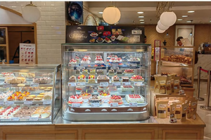 Vitrine réfrigérée de refroidisseur de réfrigérateur de gâteau de vitrine de gâteau pour la boutique de <span class=keywords><strong>boulanger</strong></span> - Product Image 4