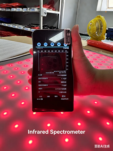Espectrómetro Infrarrojo Portátil 380-1100nm, Probador de Longitud de Onda de Irradiancia Espectral LED, Analizador de Espectro de Luz Roja e <span class=keywords><strong>Infrarroja</strong></span> - Product Image 1
