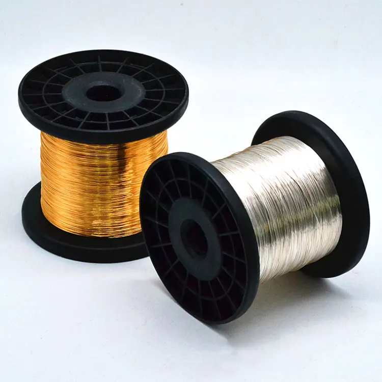 Factory High Quality Soft Copper Wire Wholesale Gold Plated Non Tarnished Magnetic Copper Wire