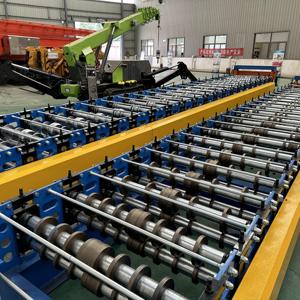 HUAYING YW130 Automatic Roll Forming <b>Machine</b> for Steel Roofing Sheets Steel <b>Tile</b> <b>Making</b> <b>Machine</b> with PLC Control - Product Image 6