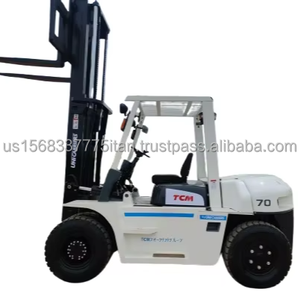 Used TCM 7 Ton Forklift <b>Lift</b> 3 Meters TCM FD70 Used 10ton Forklift Secondhand Original Tcm 3ton 7ton 5ton Forklift Truck - Product Image 1