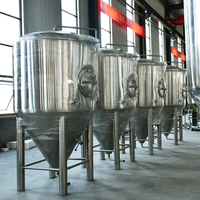 Fermenteur à bière conique de 500 l pour équipement de brassage de bière