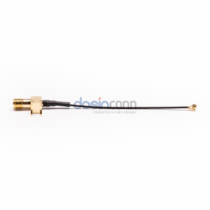 สายโคแอกเซียล <span class=keywords><strong>RP</strong></span> SMA ตัวเมีย50โอห์ม1.13มม. กับ IPEX r/ A RF สำหรับการทดสอบเราเตอร์ WiFi GPS - Product Image 6