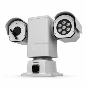 IP67 ความเร็วสูง 360 องศา °   กล้องมองกลางคืนแบบต่อเนื่อง IR ซูม 30 เท่า ติดตั้งบนหลังคารถแบบ PTZ - Product Image 1