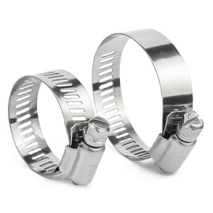 Holles Stainless Steel <b>Hose</b> <b>Clamps</b> 201 And 304 For Pipe Water Gas Repair General Use - Product Image 3