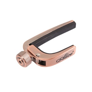 <span class=keywords><strong>Capotraste</strong></span> Ajustable de Metal para Guitarra Acústica y Eléctrica Alice A007J - Product Image 1