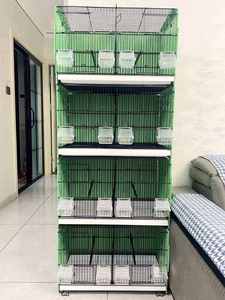 Gabbia per Uccelli all'Ingrosso Stile Villa Grande Gabbia in Rete per <span class=keywords><strong>Allevamento</strong></span> e Alloggi per Animali Domestici - Product Image 6