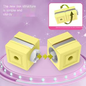 Nouveau Jouet Magique : Circuit Électronique pour Voiture, Ensemble <span class=keywords><strong>de</strong></span> Construction 3D DIY, <span class=keywords><strong>Train</strong></span> sur Piste, Blocs <span class=keywords><strong>de</strong></span> Construction Roses pour Enfants - Product Image 5