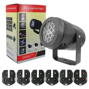 Kerst Sneeuwvlok Laserlicht 4W Sneeuwval Projector Bewegende Sneeuw Tuin Laser Projector Lamp Voor Nieuwjaarsfeest