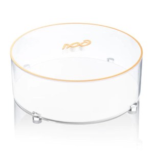 Vente chaude clair Design acrylique Transparent Pâque Rond Lucite Matza Titulaire avec Impression Art pour l'affichage uniquement - Product Image 1