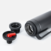 Termo de Acero Inoxidable 304 de Doble Capa y Vacío de 1000 ml, Termo Resistente para el Hogar, Cafetera para Acampar, Impresión de Logotipo Personalizable