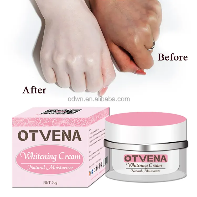 Whitening Cream Custom Logo OTVENA Pre Make Up White Girl Skin cream