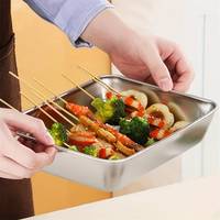 Boîte à légumes en acier inoxydable micro-ondable et portable pour réfrigérateur Hot Pot Boîte de pique-nique de cuisson en plein air avec couvercle