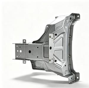 Cadre de panneau de sol automobile en alliage d'acier usiné CNC sur mesure avec découpes de précision et structure renforcée – Service de tôlerie - Product Image 4