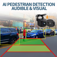 Cámara de Visión Trasera con Sensor BSD, Alarma Sonora Didi
